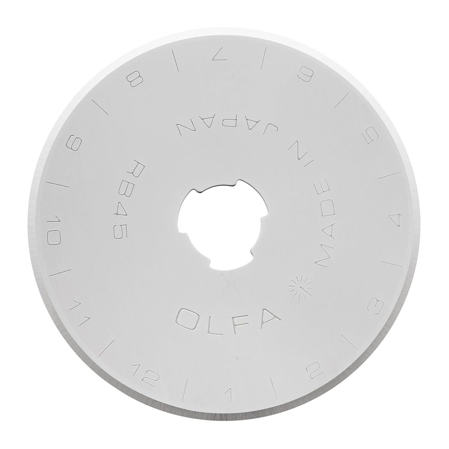 OLFA 45mm Rotary Cutter Replacement Blades for Quilting Crafts