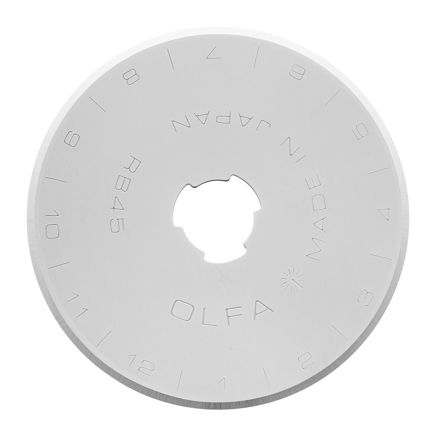 OLFA 45mm Rotary Cutter Replacement Blades for Quilting Crafts
