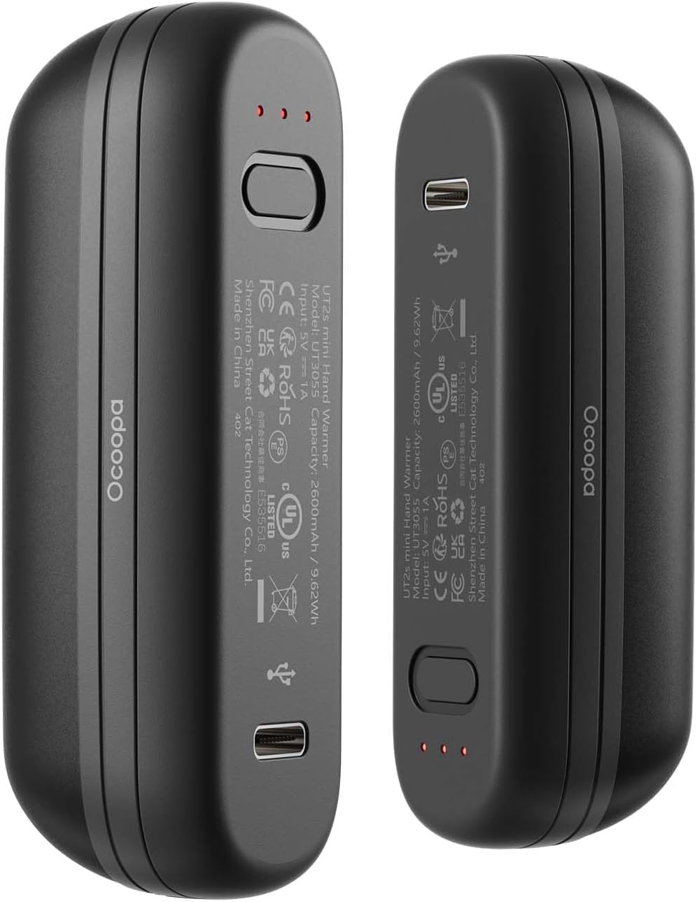 OCOOPA 2 in 1 Magnetic Rechargeable Hand Warmers for Winter