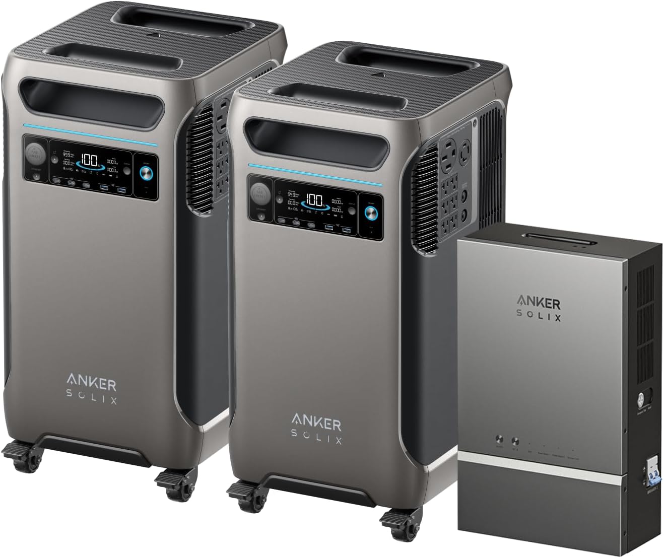Anker SOLIX F3800 Smart Power Kit - Ultimate Home Backup