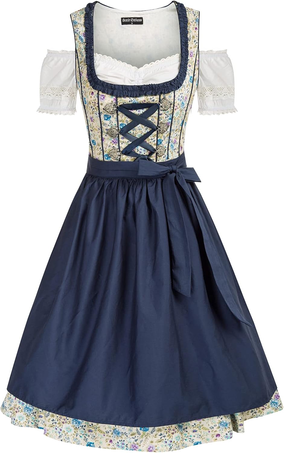 Authentic Oktoberfest Costumes Women Dirndl Dress for Celebrations