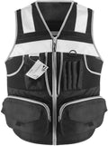 SUXIBIP 10 Pockets Safety Vest High Visibility Reflective Work Vest