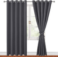 Blackout Curtains for Bedroom 60 x 84 in - Thermal Light Blocking Dark