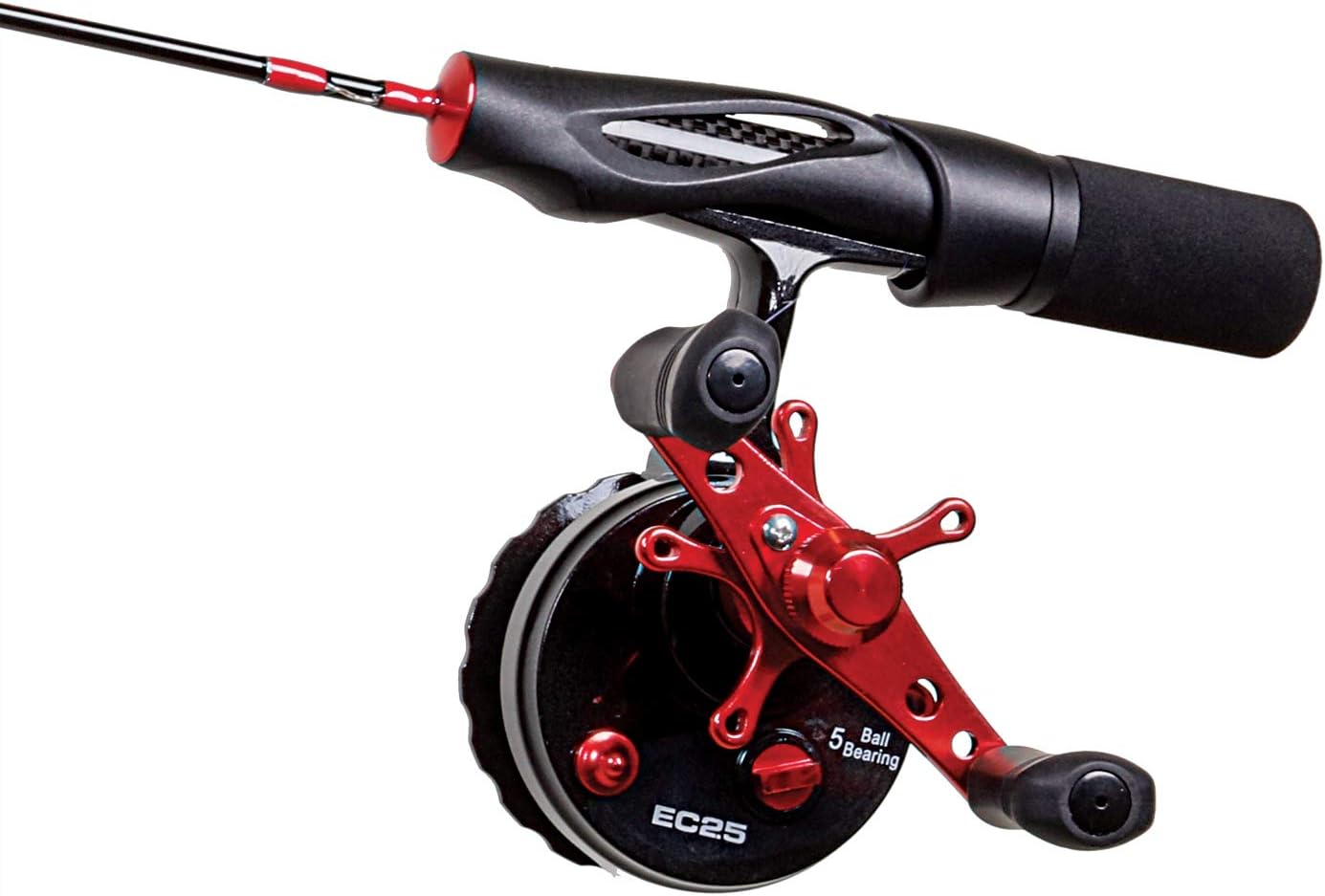 Eagle Claw EC2.5 Inline Combo | Medium Light 28 Rod | Black/Red