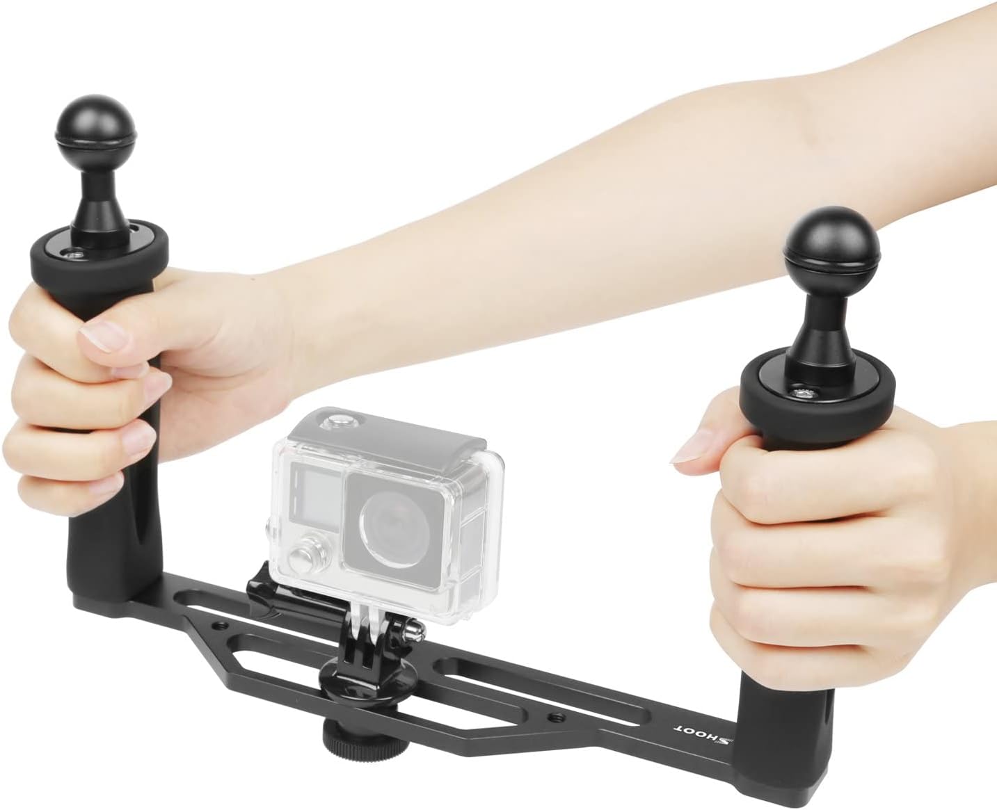 SHOOT Aluminium Alloy Handheld Stabilizer for GoPro Cameras