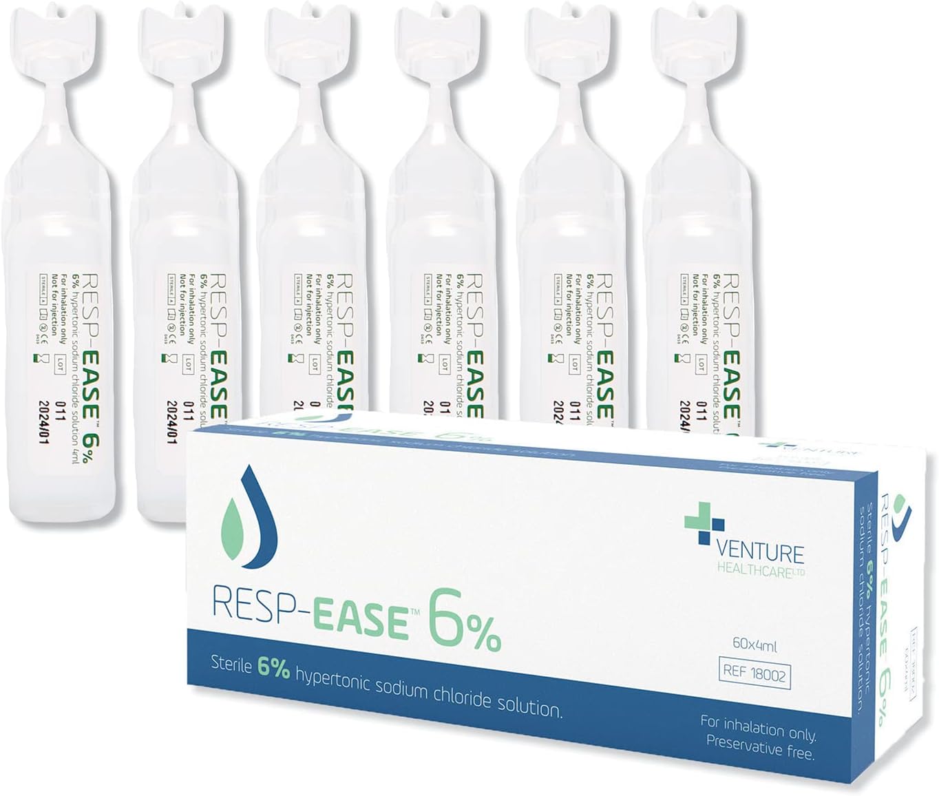 Clear Airways with Resp-Ease Saline Solution
