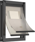 Aluminum Large Dog Door for Exterior Door - Strong, Locking Pet Door