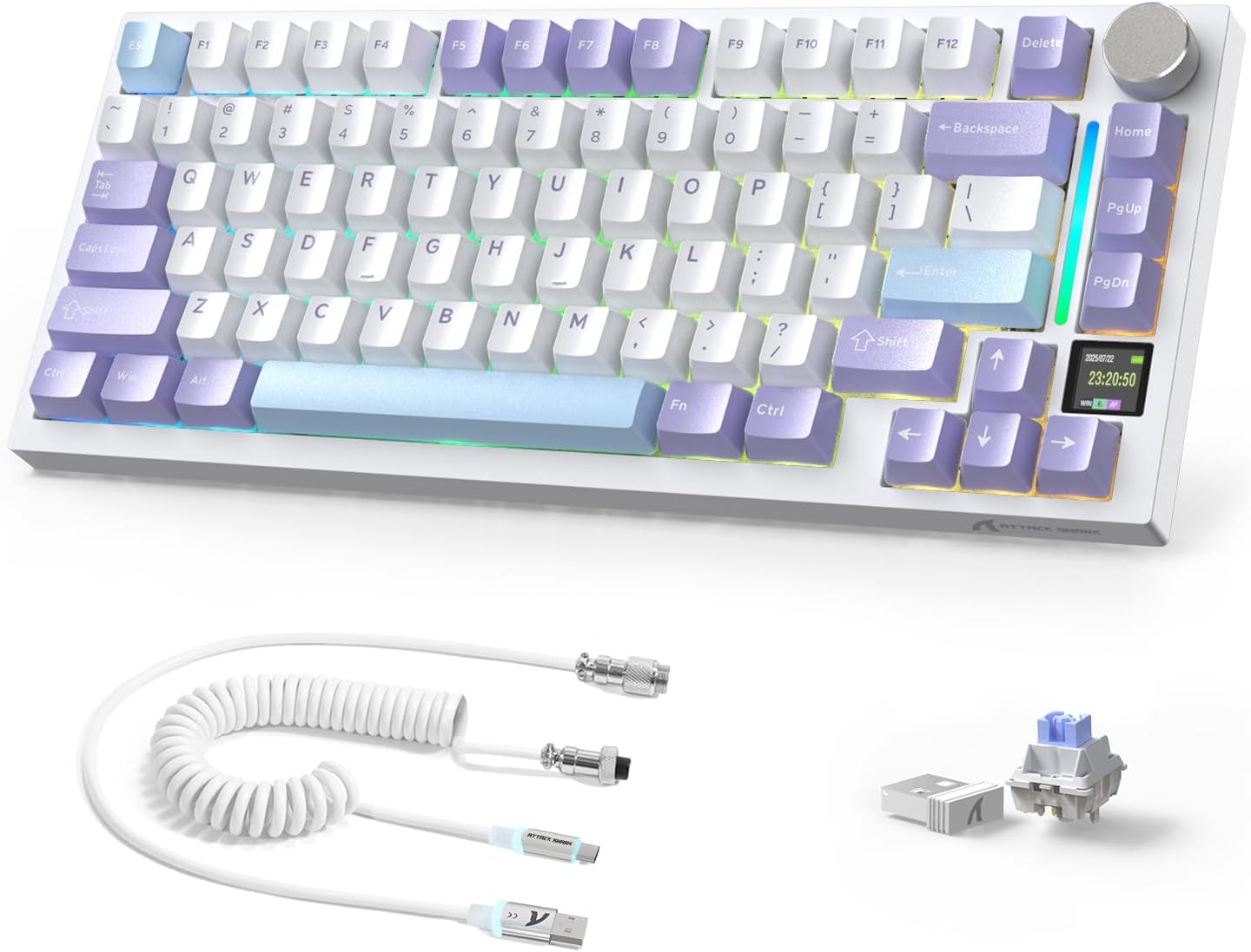 Attack Shark X820Ultra Wireless Mechanical Gaming Keyboard Review