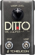 TC Helicon DITTO MIC LOOPER Easy Two-Button Vocal Looper - Intuitive