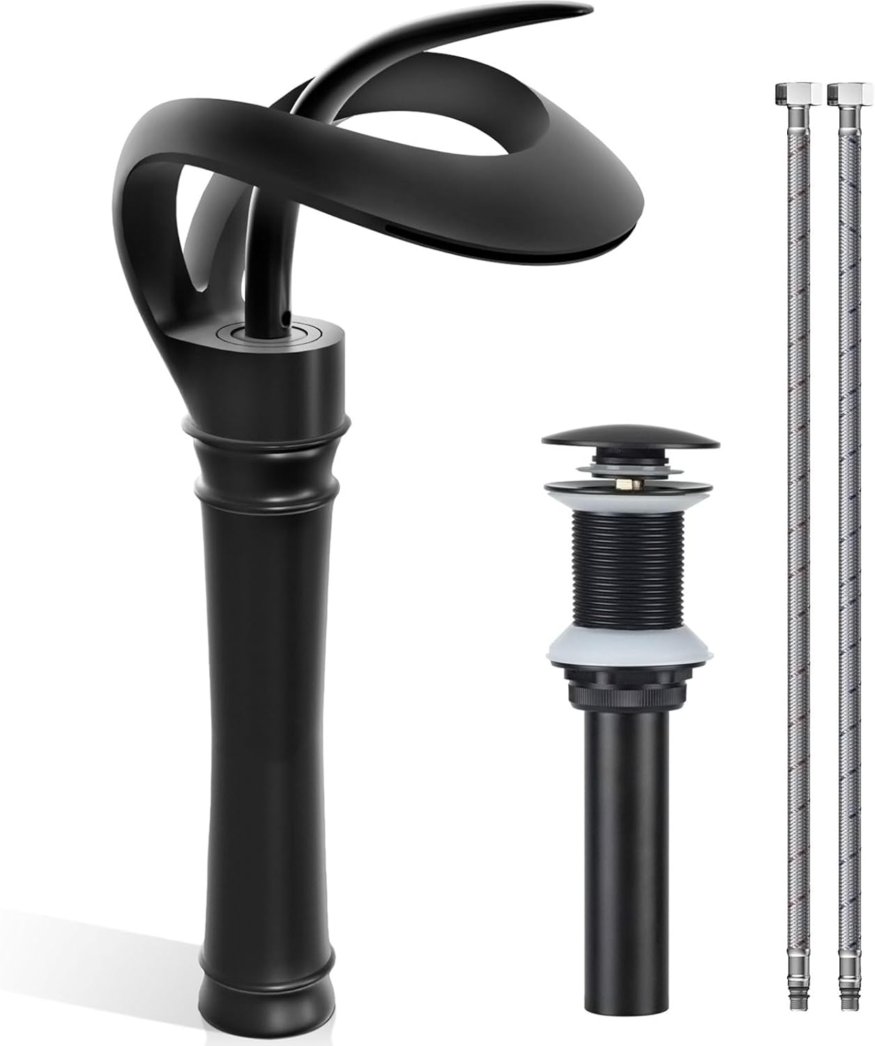 Elegant Bathroom Sink Faucet with Waterfall Design for Modern Homes
