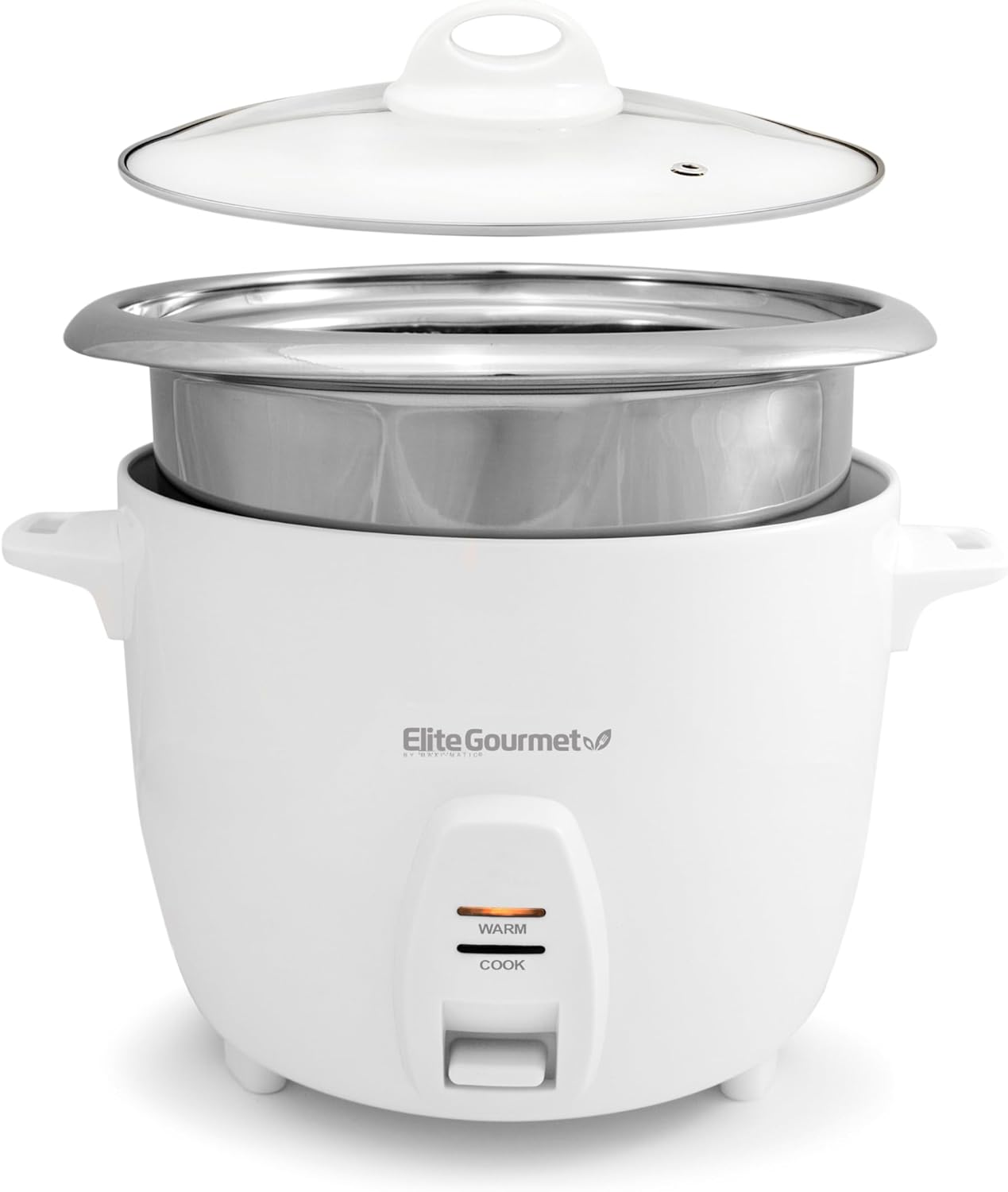 Elite Gourmet ERC-2020 Electric Rice Cooker for Perfect Rice