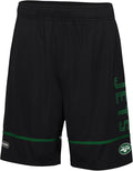 Outerstuff NFL Rusher Performance Lightweight Shorts - Team Logo Fan