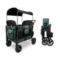 Quad Stroller Wagon W4 Luxe - Collapsible 4-Seat Wagon for Families