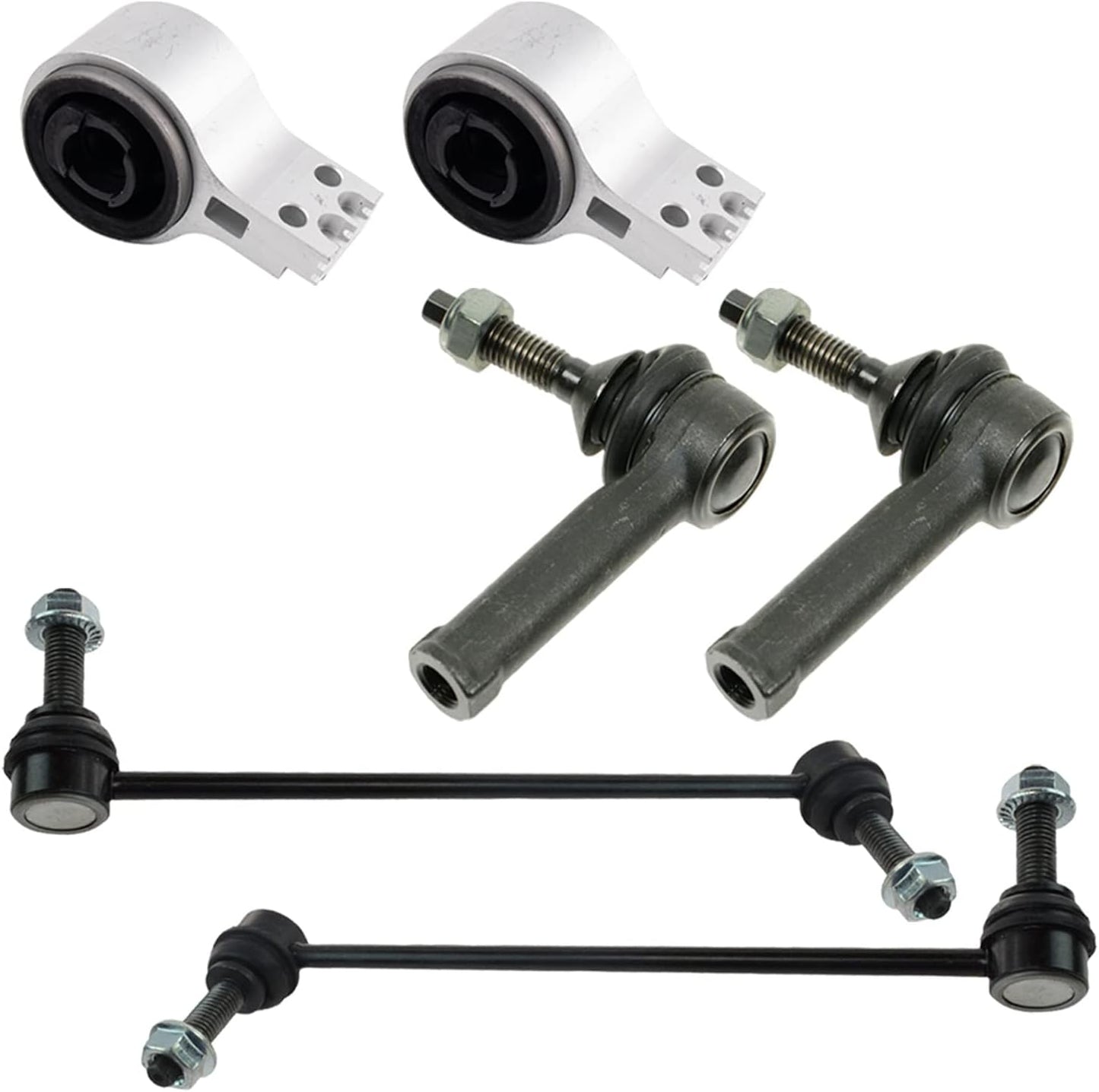 TRQ Front Steering & Suspension Kit for 2010-2012 Ford Flex
