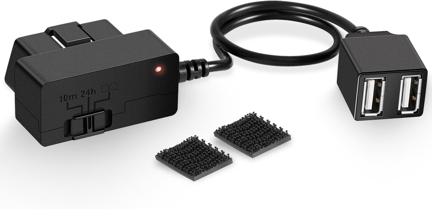 Garmin Dash Cam Constant Power Cable for 24/7 Monitoring