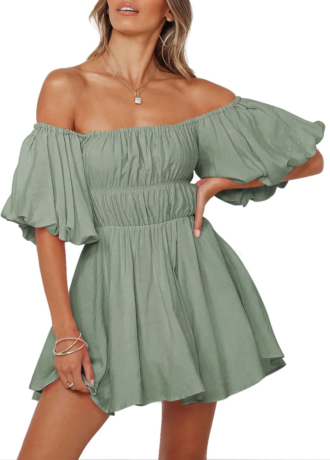 Dokotoo Womens Off The Shoulder Summer Dresses for Every Occasion