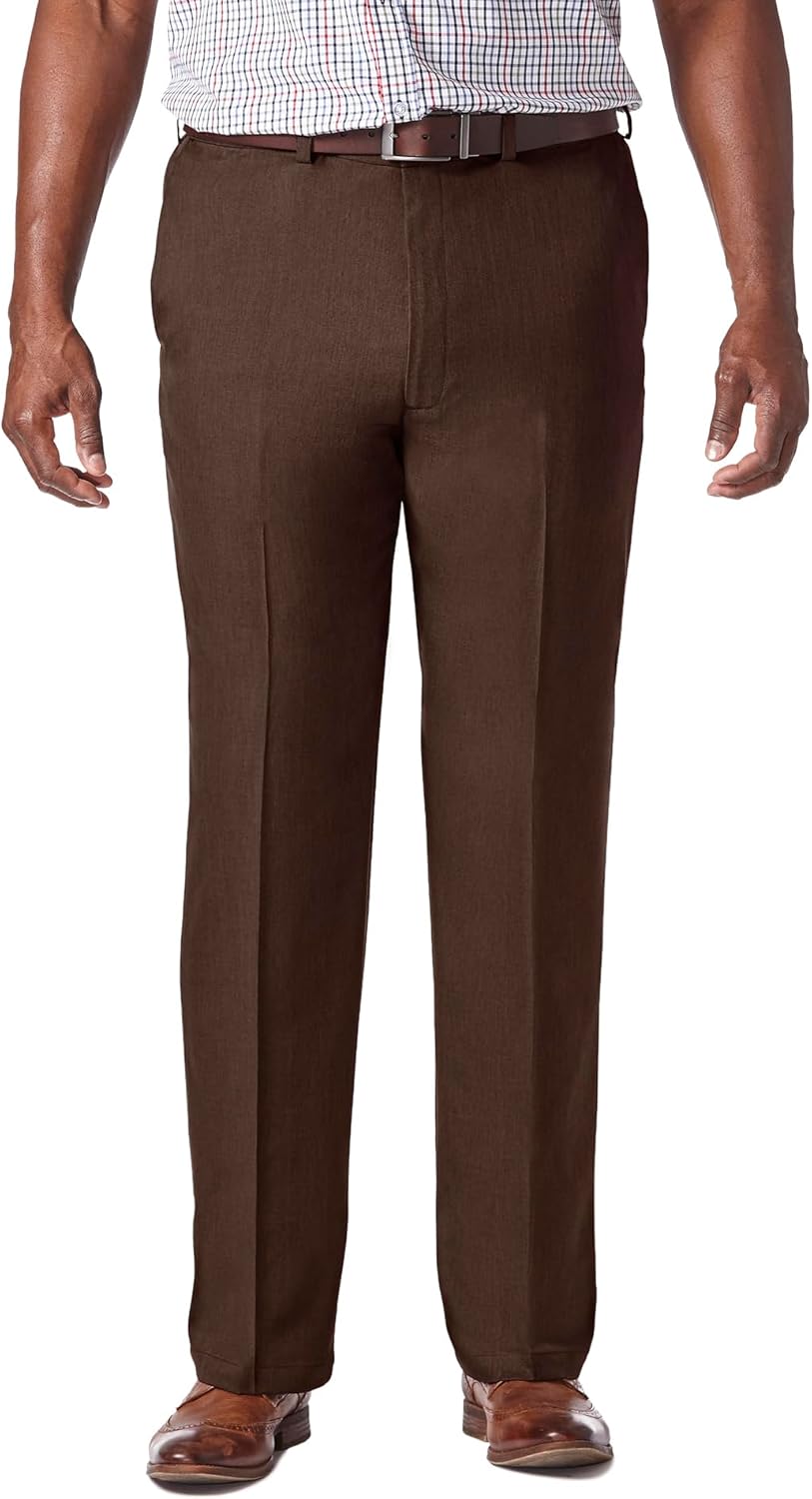 Haggar Men's Cool 18 Pro Golf Pant for Ultimate Comfort