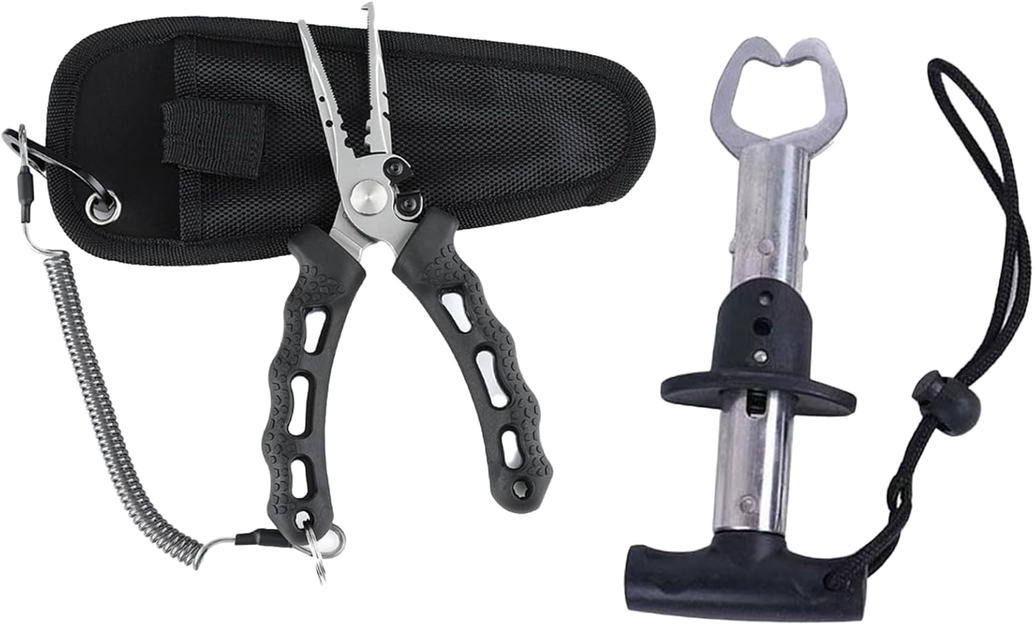 Ultimate Fishing Set - Stainless Steel Pliers & Gripper