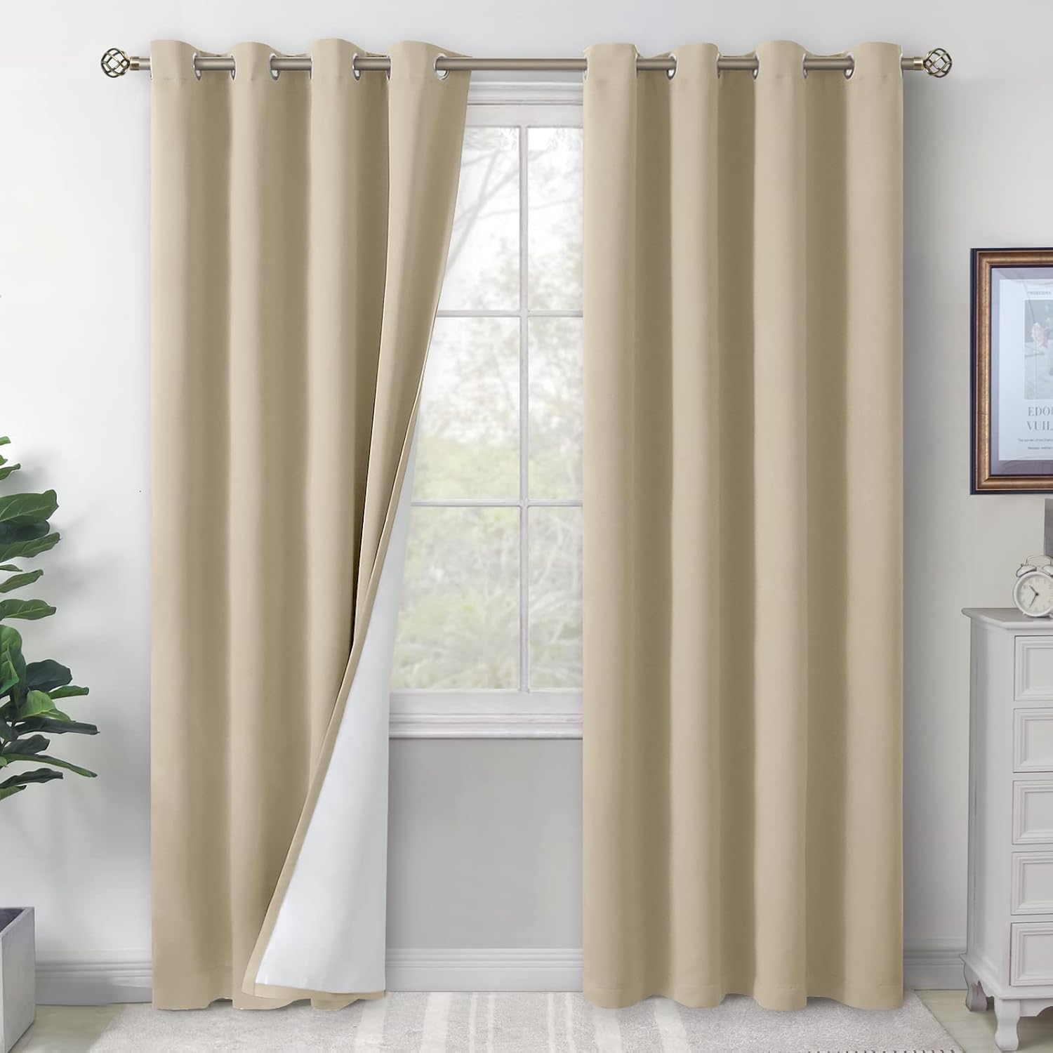 BGment Blackout Curtains for Bedroom 84 Inch Length Set Review