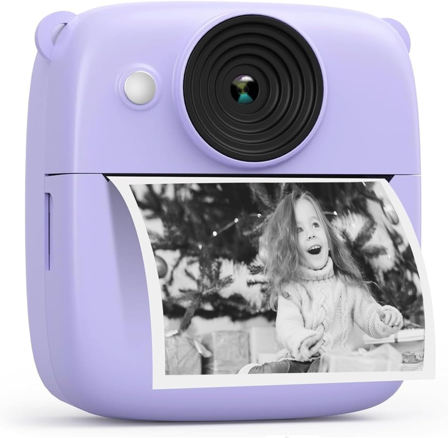 Purple Kids Instant Print Camera - Perfect Gift for Ages 3-12!