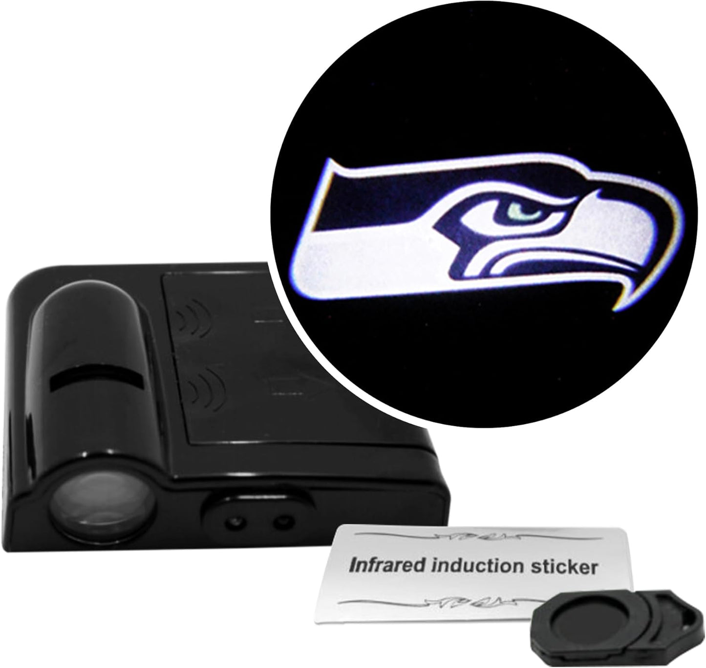 LED Car Door Light - Show Your Team Pride with Seahawks Logo