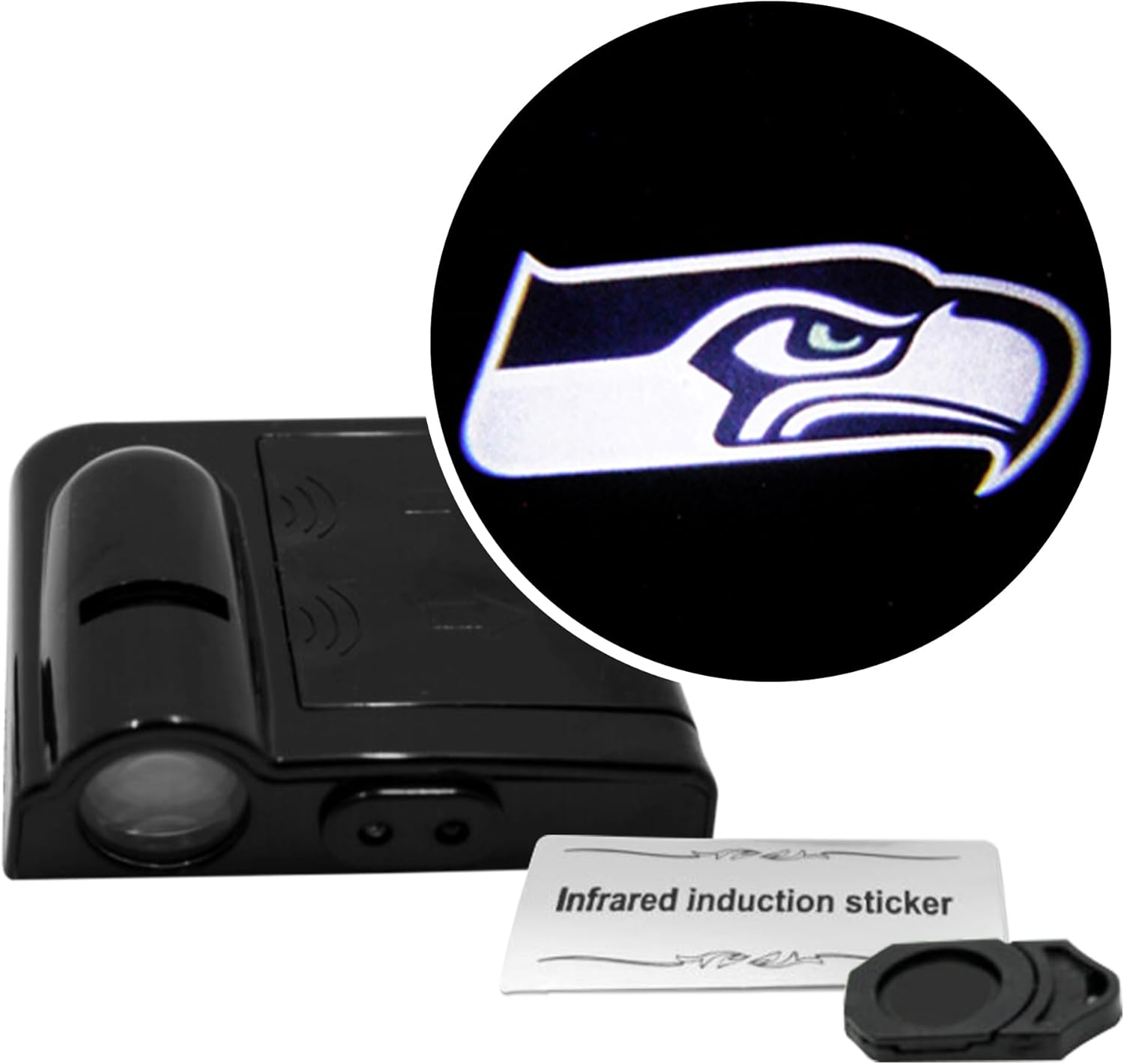 LED Car Door Light - Show Your Team Pride with Seahawks Logo