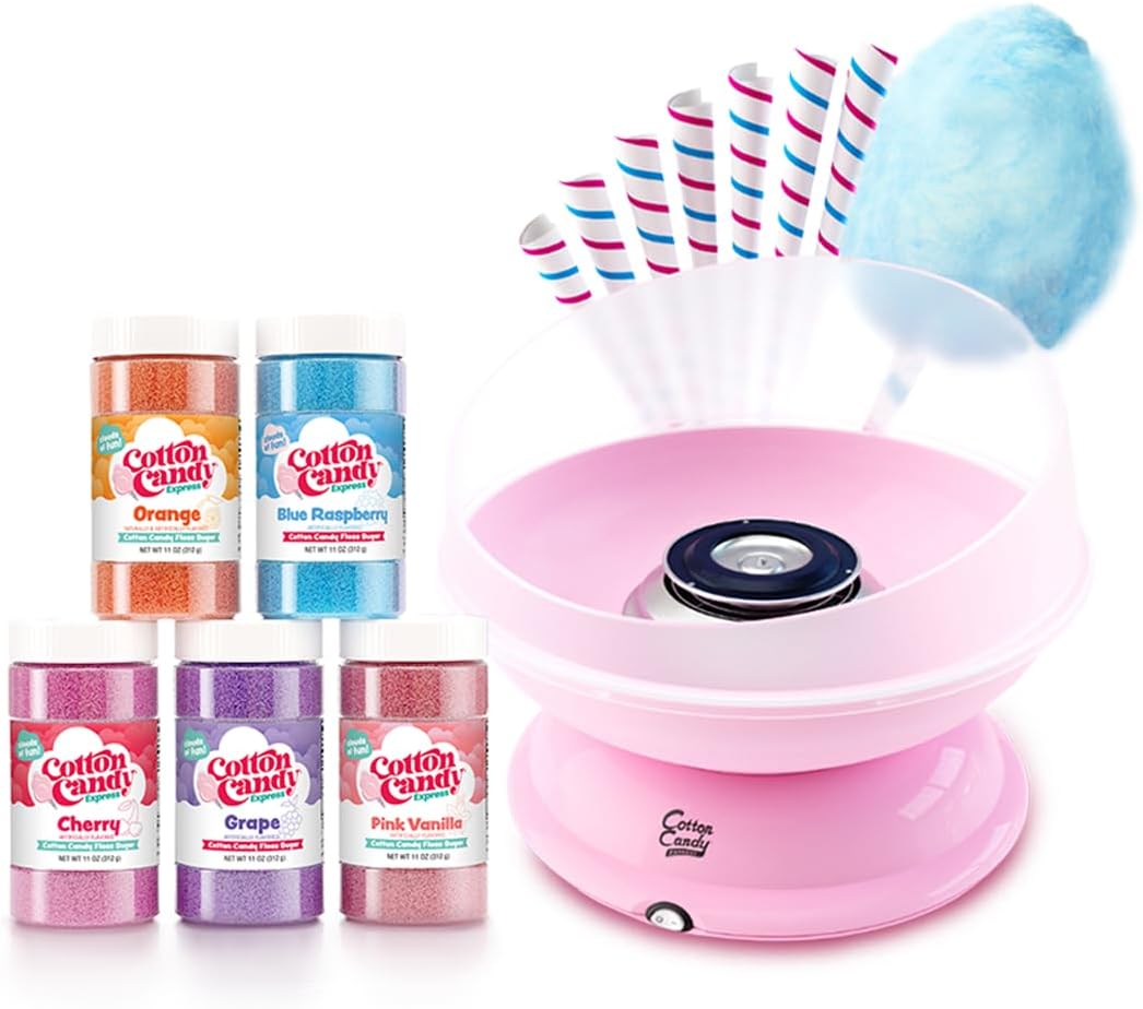 Cotton Candy Express CC1000-S Machine for Fun Flossing Treats