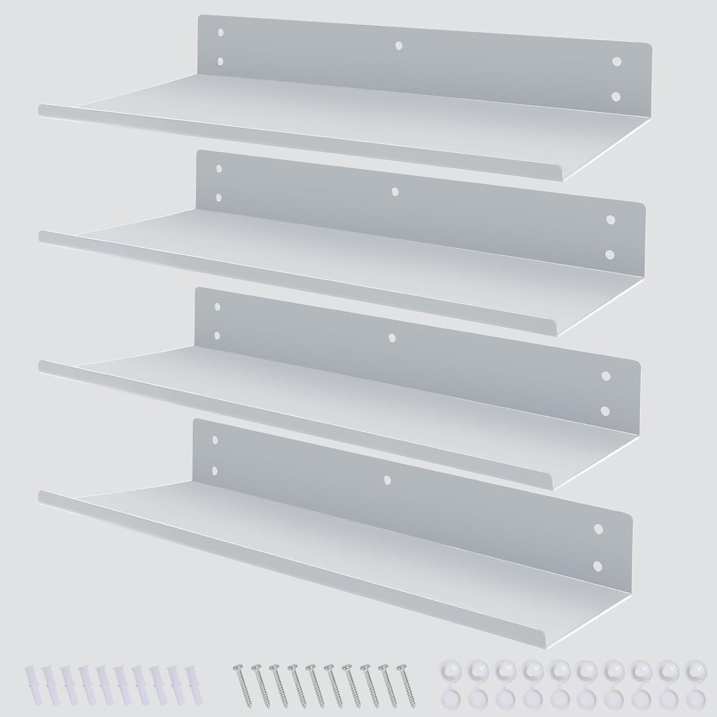 Multi-Functional Steel Shelf for Pegboard and Wall Mounting