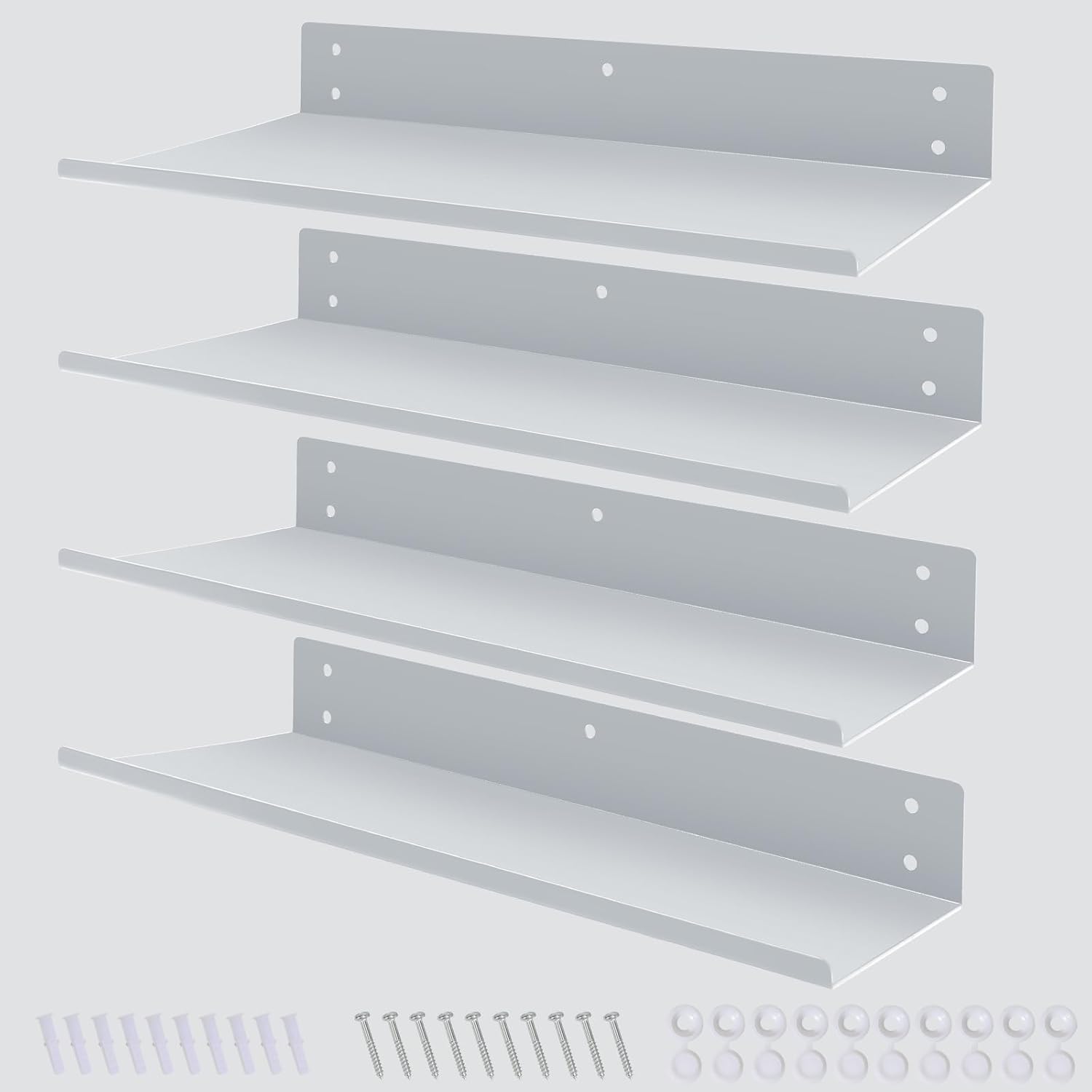 Multi-Functional Steel Shelf for Pegboard and Wall Mounting