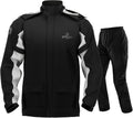 IRON JIA'S Rain Suit Motorcycle Rain Gear - Waterproof, Reflective