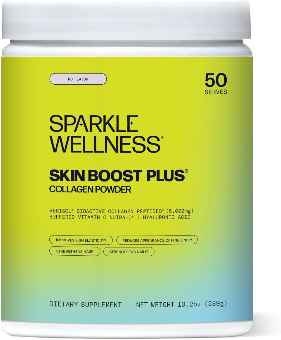 Sparkle Wellness Skin Boost Plus Collagen Powder Supplement