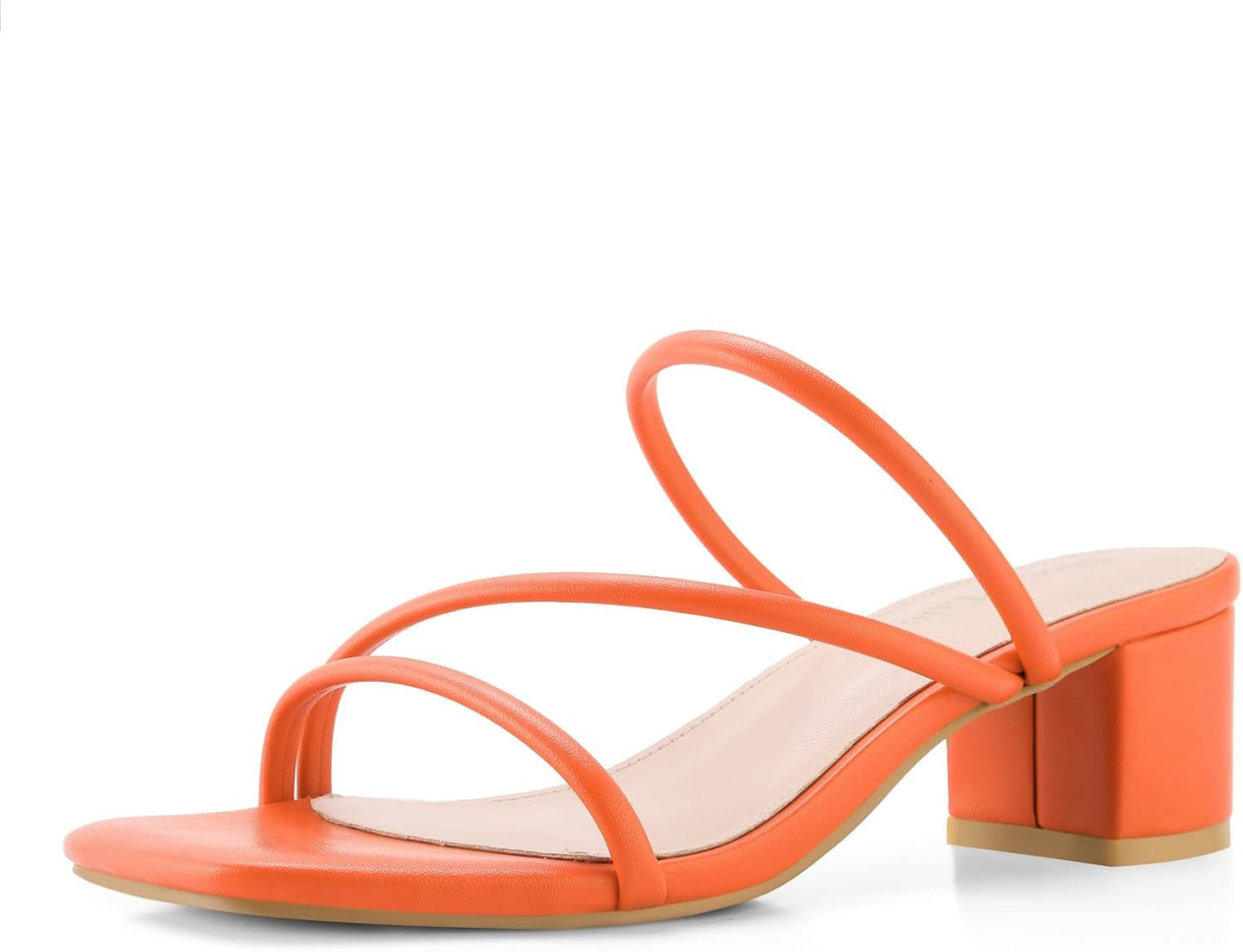 Shoe'N Tale Strappy Heels for Women - Stylish Low Chunky Sandals