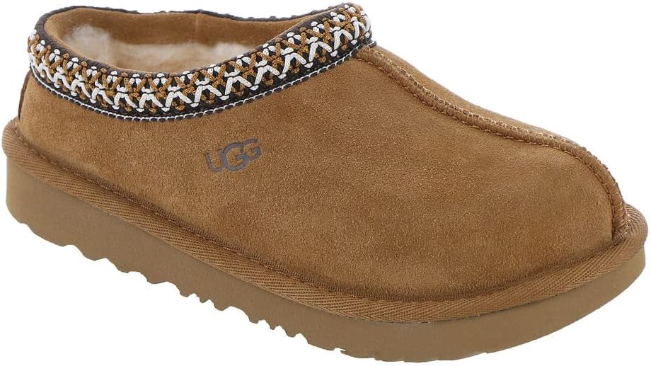 UGG Kids' Tasman II Slippers - Soft Suede and Wool Comfort