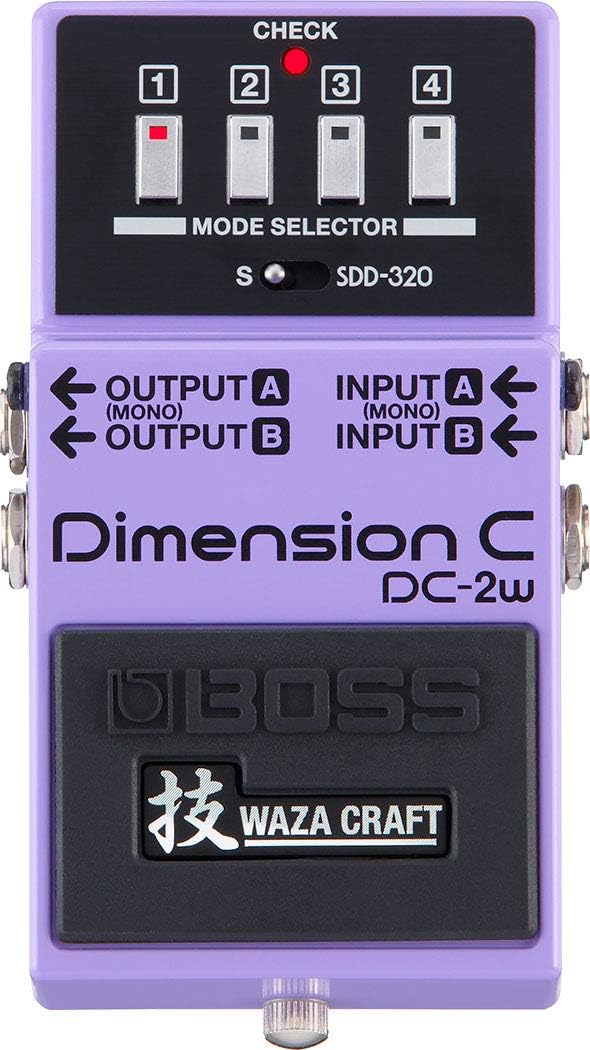 BOSS DC-2W WAZA Craft Dimension C Guitar Pedal Review