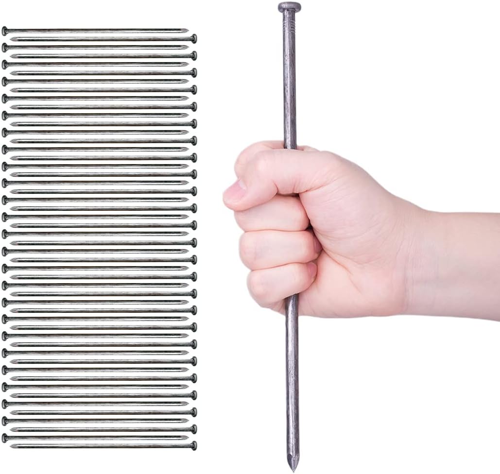 10 Inch Heavy Duty Metal Landscape Spikes for Edging and More