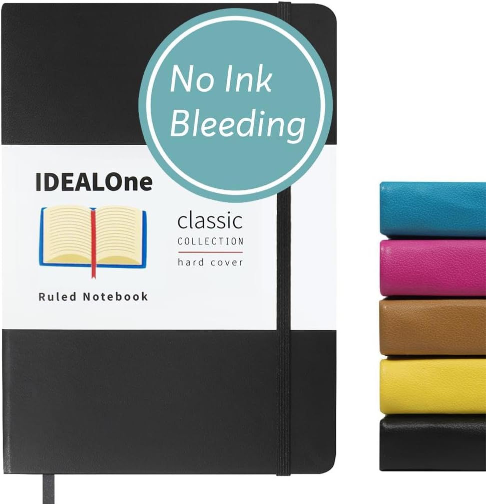 Premium A5 Lined Journal 160p - Thick 100GSM Paper, Ideal for Women, Men, Teens