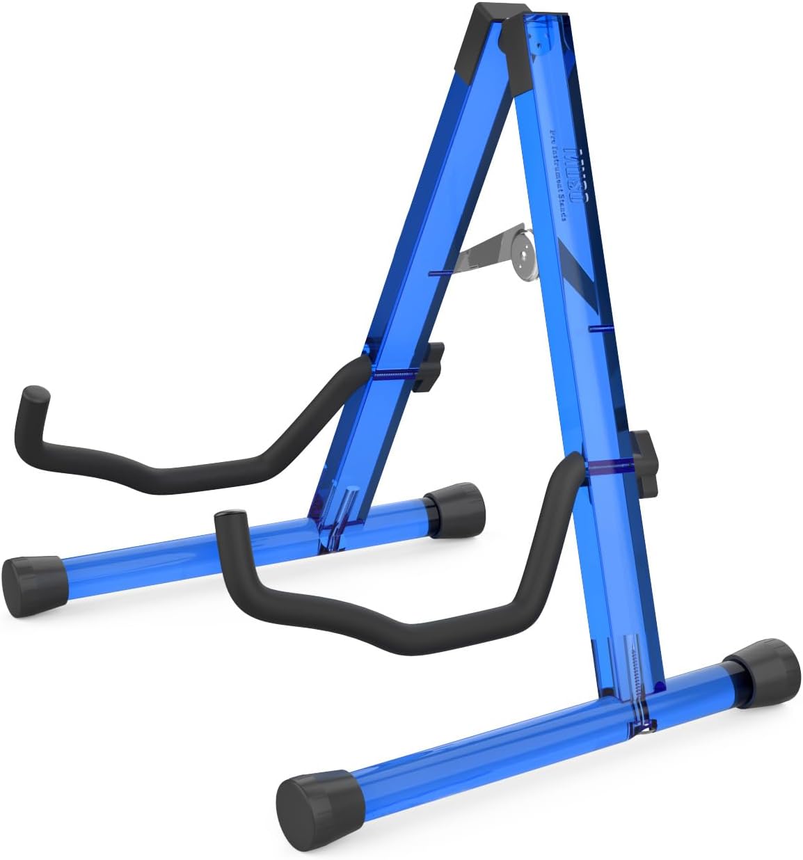 MUSO Blue Folding Guitar Stand - Non-Slip Design