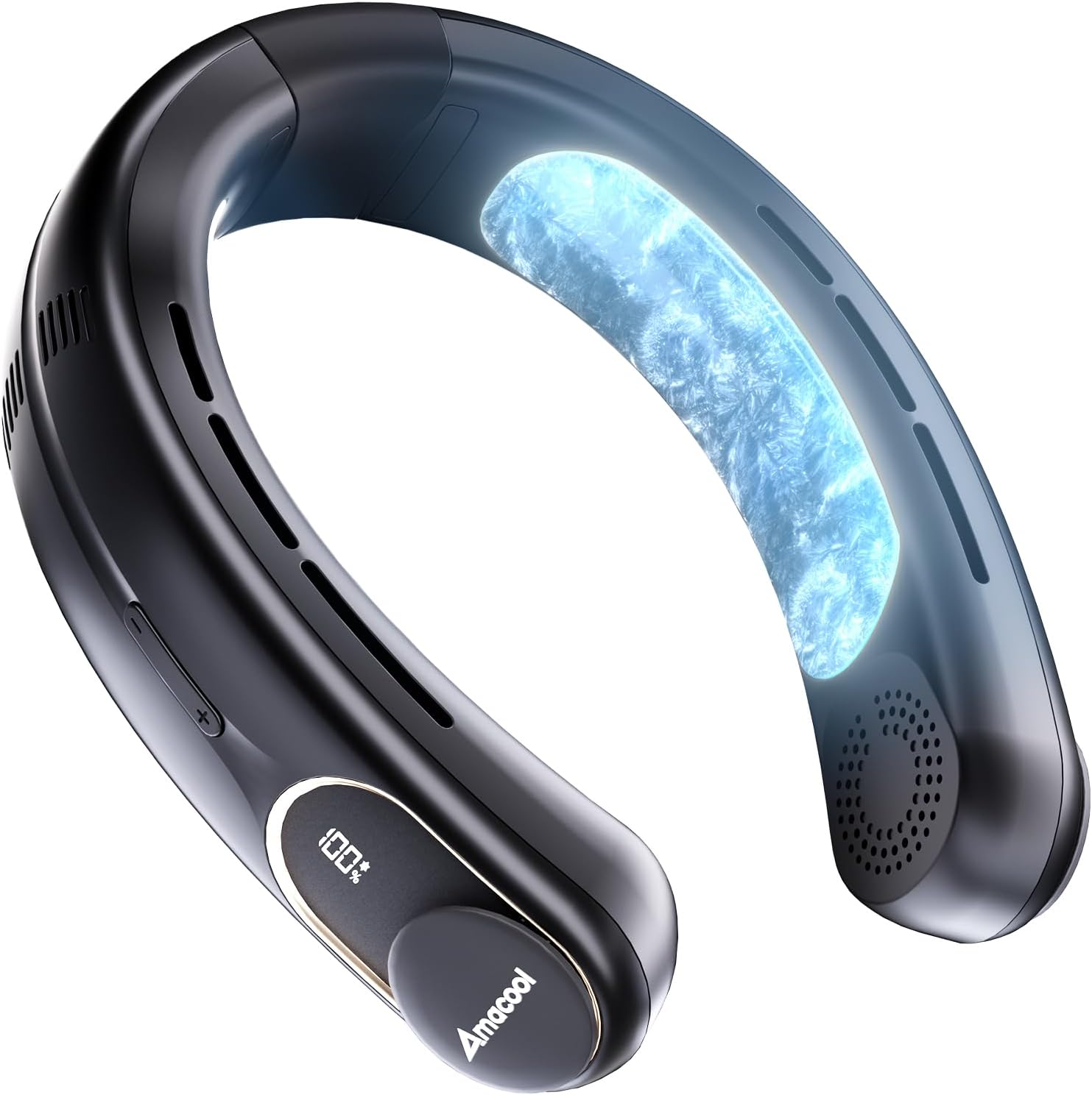 AMACOOL Hands-Free Neck Fan: Portable Cooling Power! 