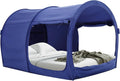 Full Bed Tent Canopy Pop Up Privacy Shelter - Navy Breathable