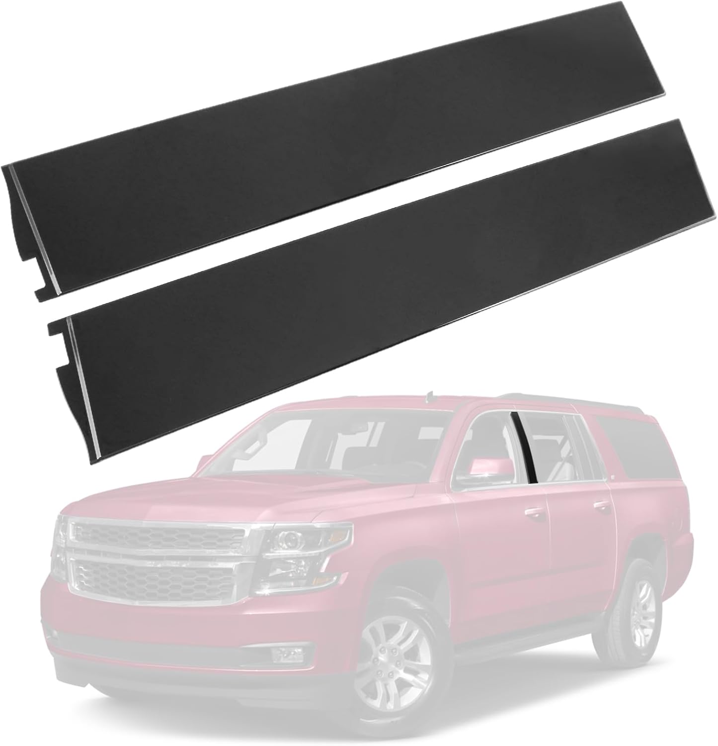 Door Pillar Trim Molding Set for Cadillac Escalade & GMC Yukon