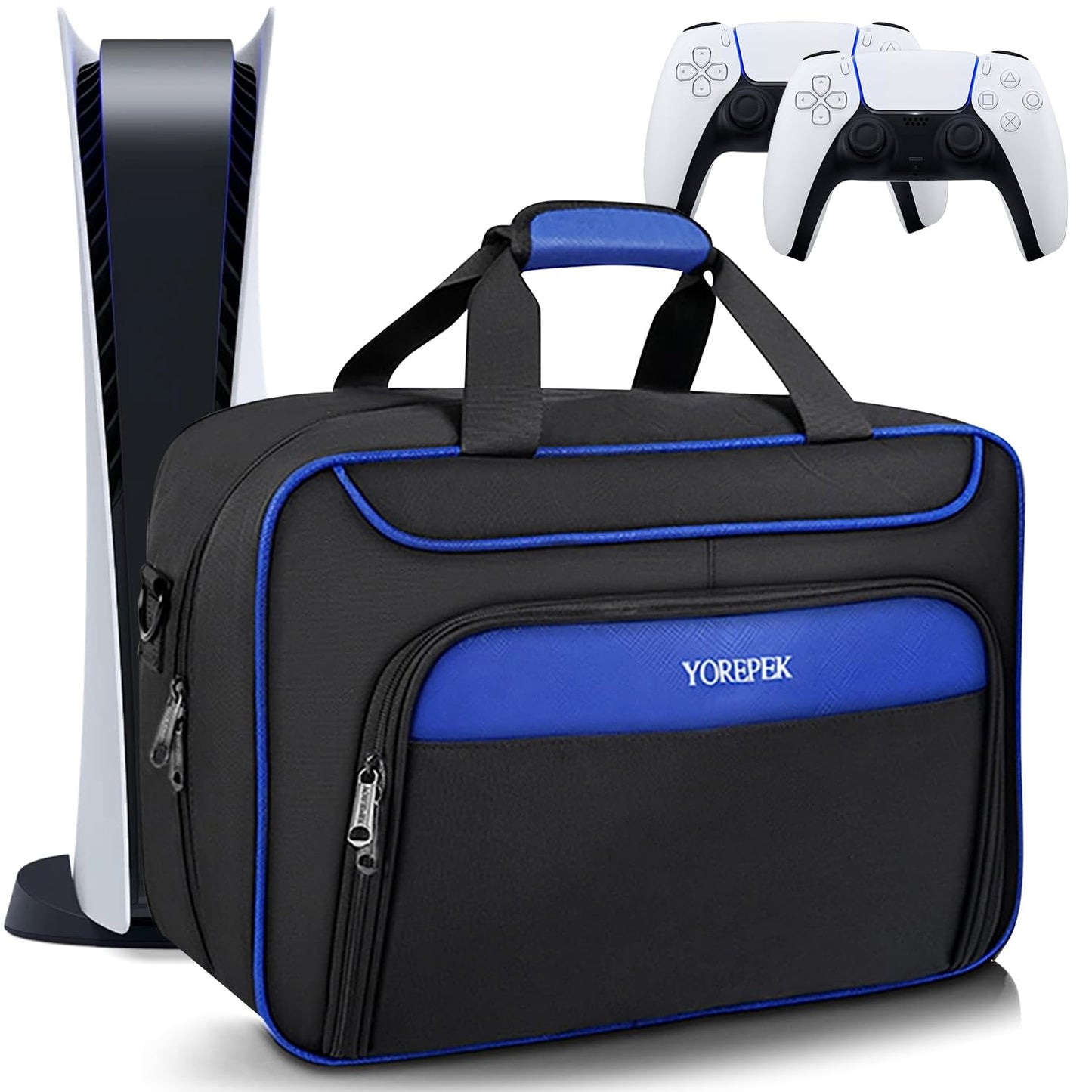 YOREPEK Carrying Case for PS5 Pro - Large Capacity Travel Bag