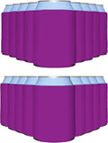 PartyPrints 200 Pack Raspberry Can Cooler Sleeves - Bulk Insulated