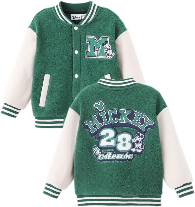 Disney Mickey Mouse Varsity Jacket for Kids 2-14 Years