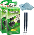 Fujifilm QuickSnap Flash 400 Disposable 35mm Camera 2-Pack - Ready