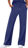Women's High Waist Wide Leg Lounge Pants for All-Day Comfort