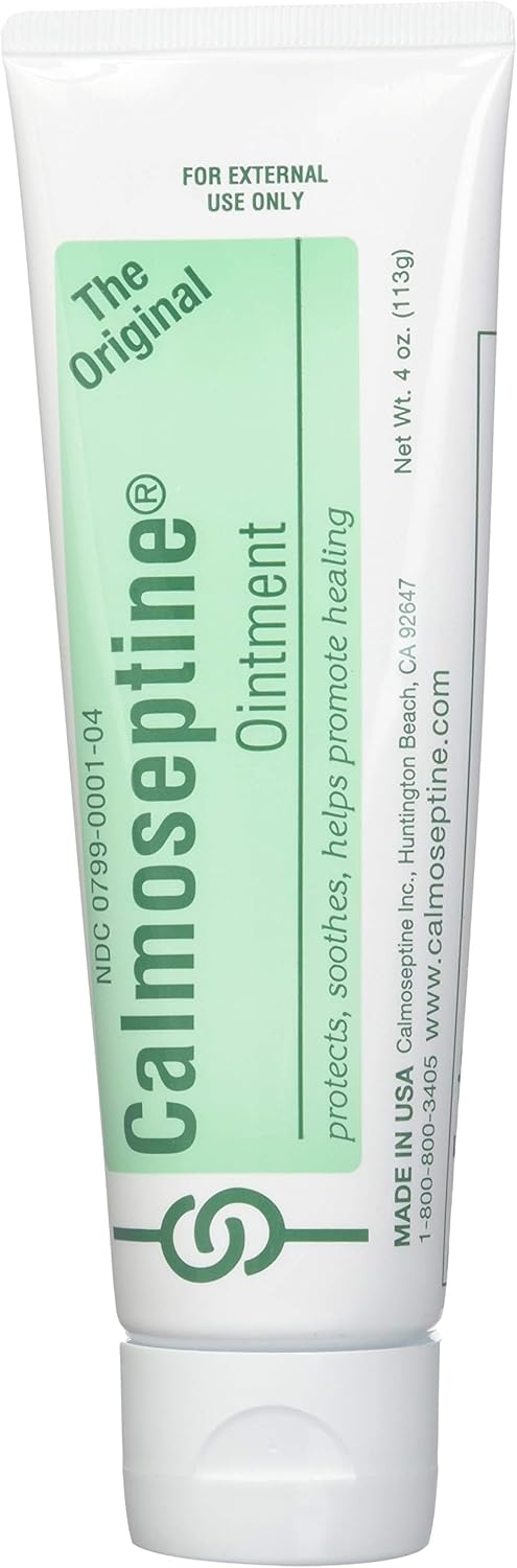 Calmoseptine Ointment 4 oz Pack of 8 for Skin Irritations
