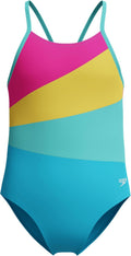 Girl's One Piece Swimsuit Thin Straps - Chlorine Resistant Fit