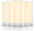 6 Pack Under Cabinet Lights Wireless Motion Sensor - Warm Light