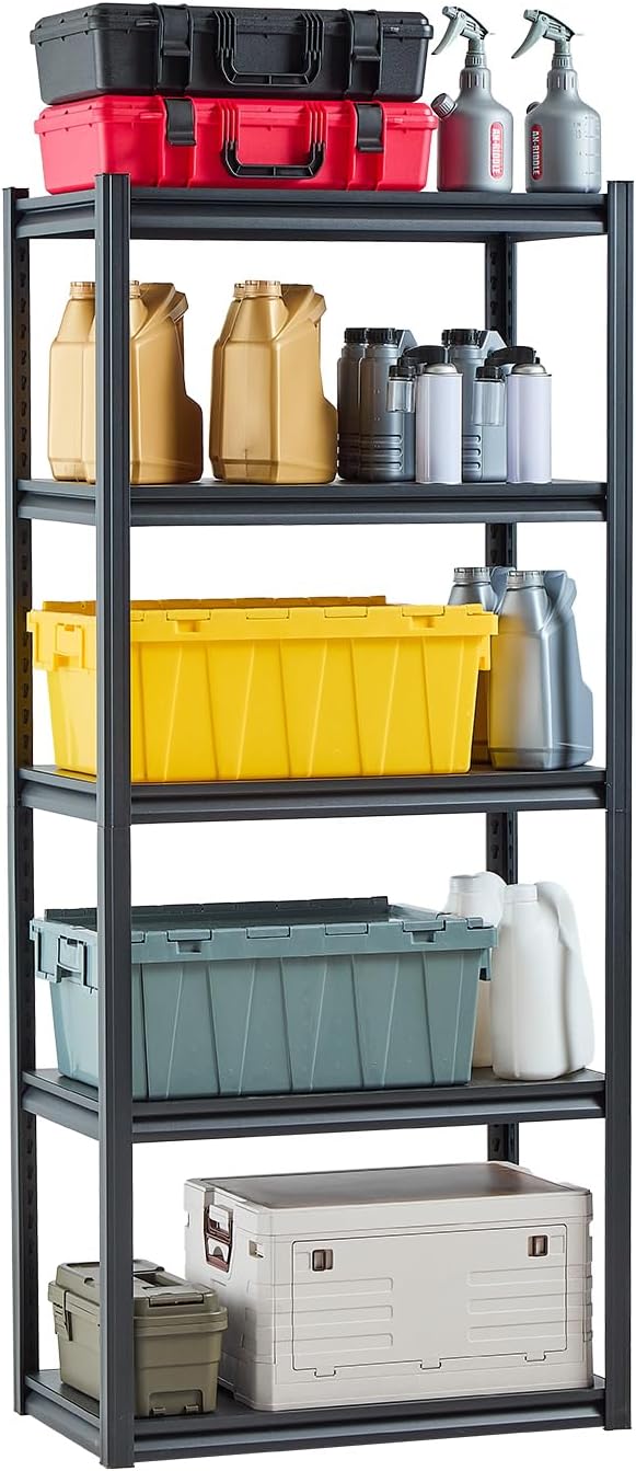 VEVOR Storage Shelves for Garage, 2000 lbs Capacity, 5 Tier