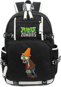 ISaikoy Anime Plants vs. Zombies Backpack - Comfortable USB Daypack